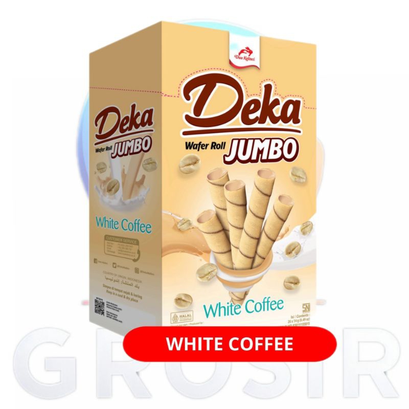Jual Deka Wafer Roll Jumbo Box (20 x 14gr) | Shopee Indonesia