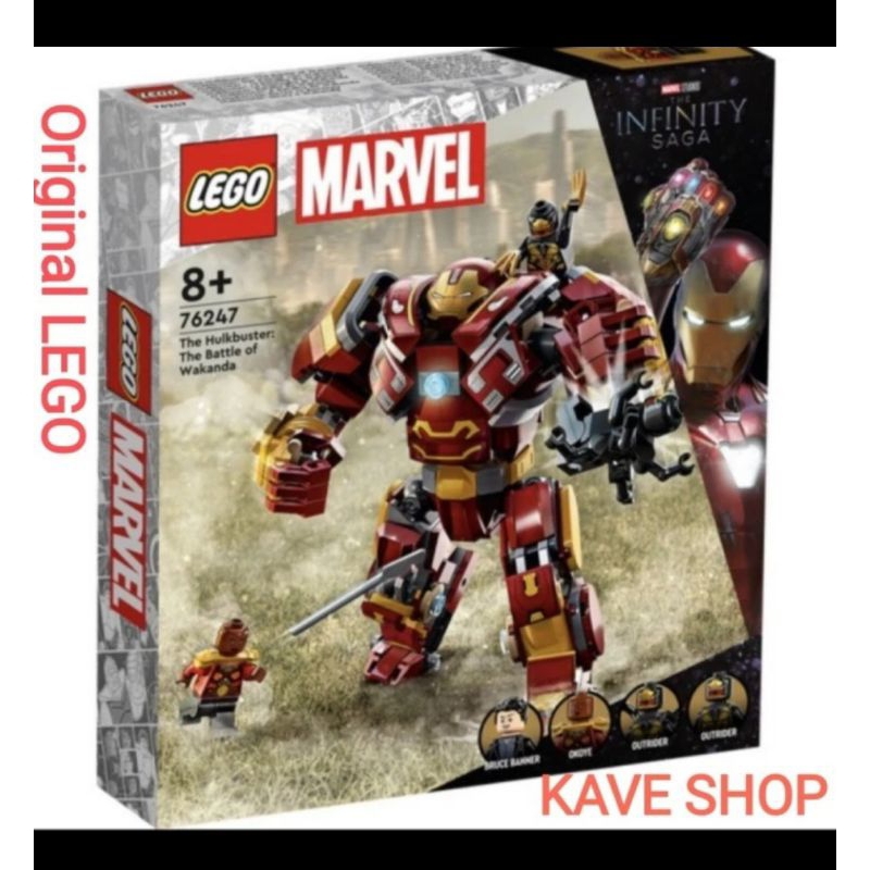 Jual LEGO 76164 Super Heroes Iron Man Hulkbuster versus M