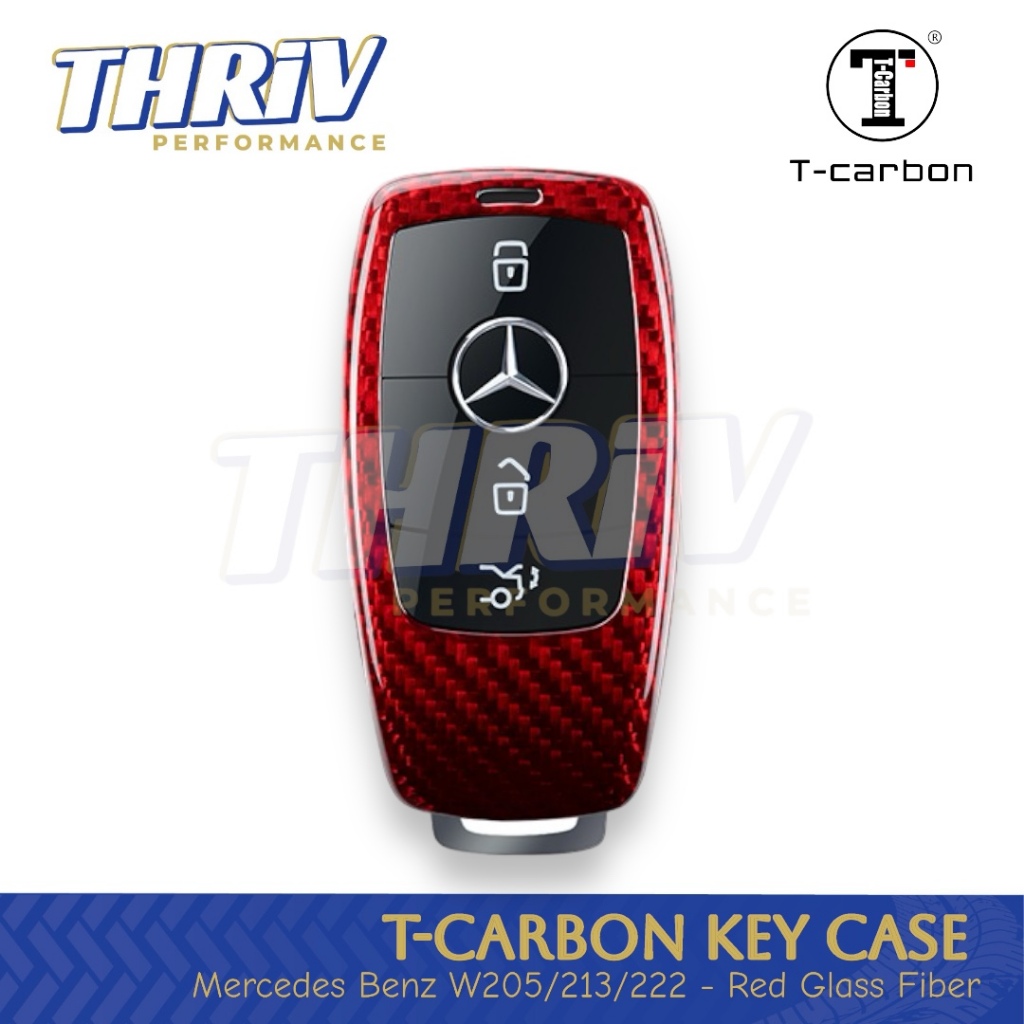 Jual T-Carbon Key Cover Casing Kunci Mercedes C / E Class W205 C200 ...