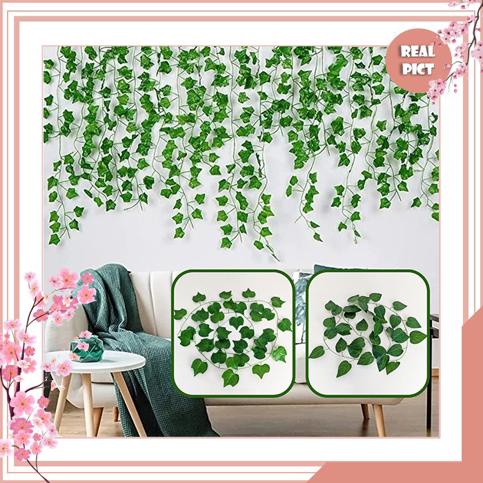 UNICO Daun Rambat Hias Plastik Tanaman Hias Juntai Artificial Daun Hias Dekorasi Import PBP119