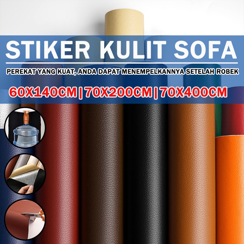 Jual [upgrade] sticker kulit pu kulit sofa dan perekat stiker kursi ...