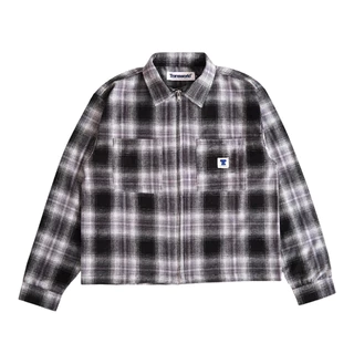 Kaja CHECK FLANNEL SHIRT JACKET サイズ3 ovy KAJA CHECK FLANNEL