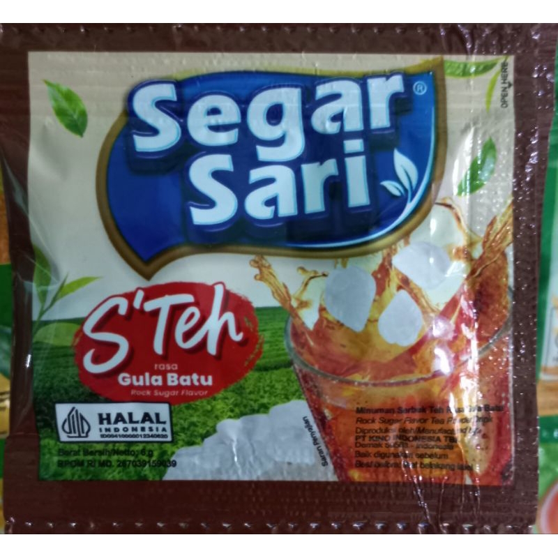Jual Segar Sari All Varian Rasa 1 Renceng Isi 10 Sachet @6g | Shopee ...