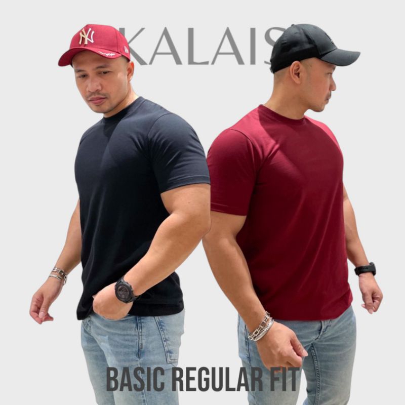 Jual Kalais Basic Kaos Polos Premium Cotton Combed 24S Reguler Fit T ...