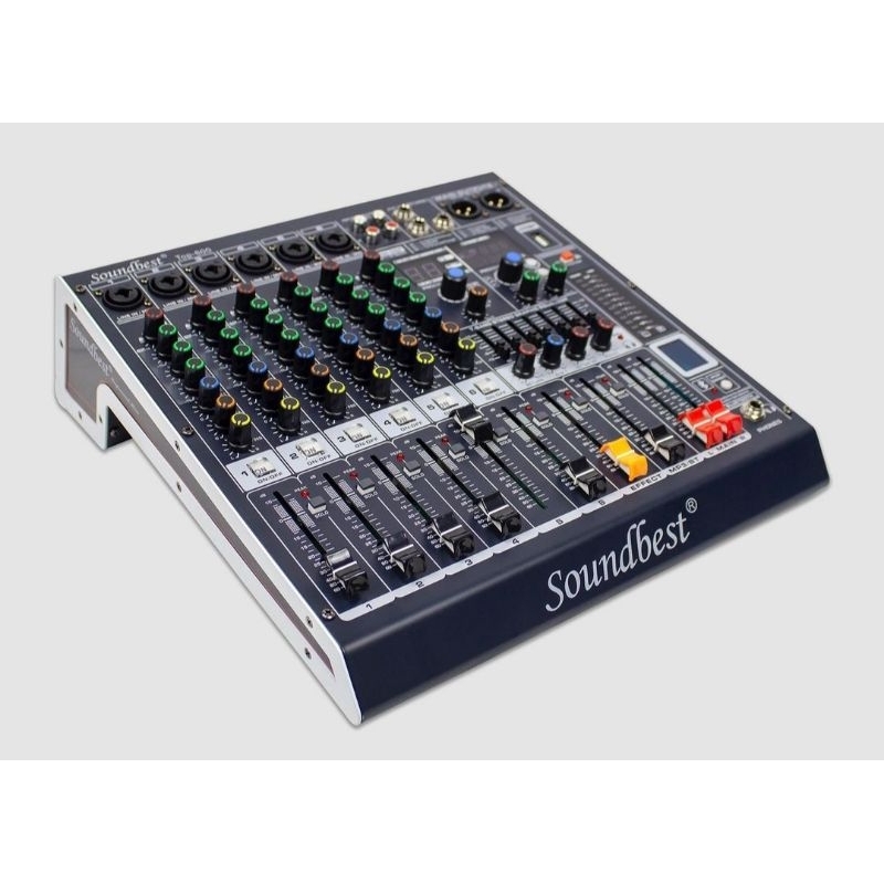 Jual Mixer SoundBest Top 600 Original 6 Channel Bluetooth - USB ...