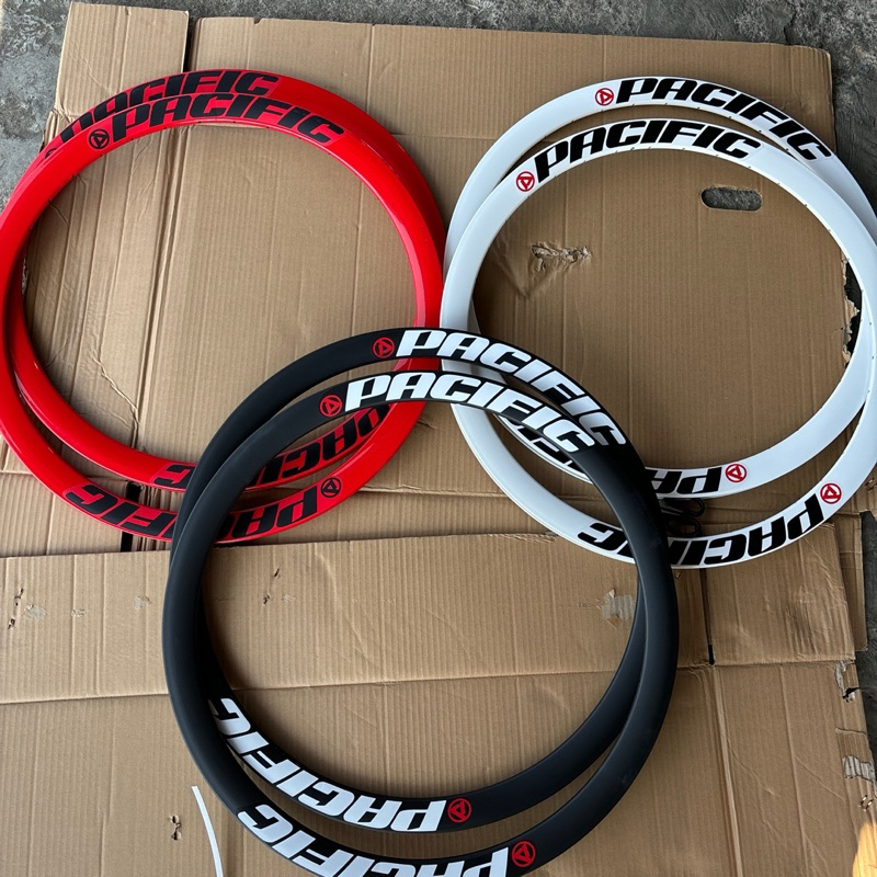 Jual rims rim lingkar velg 700c pacific sepeda fixie roadbike 36 hole ...