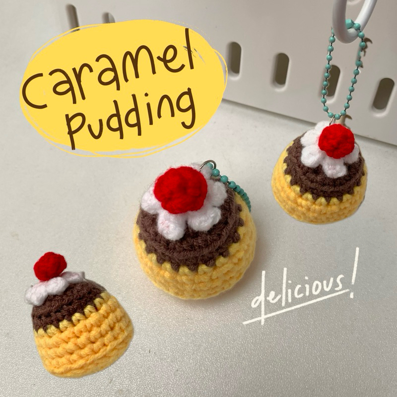 Jual caramel pudding keychain | Shopee Indonesia