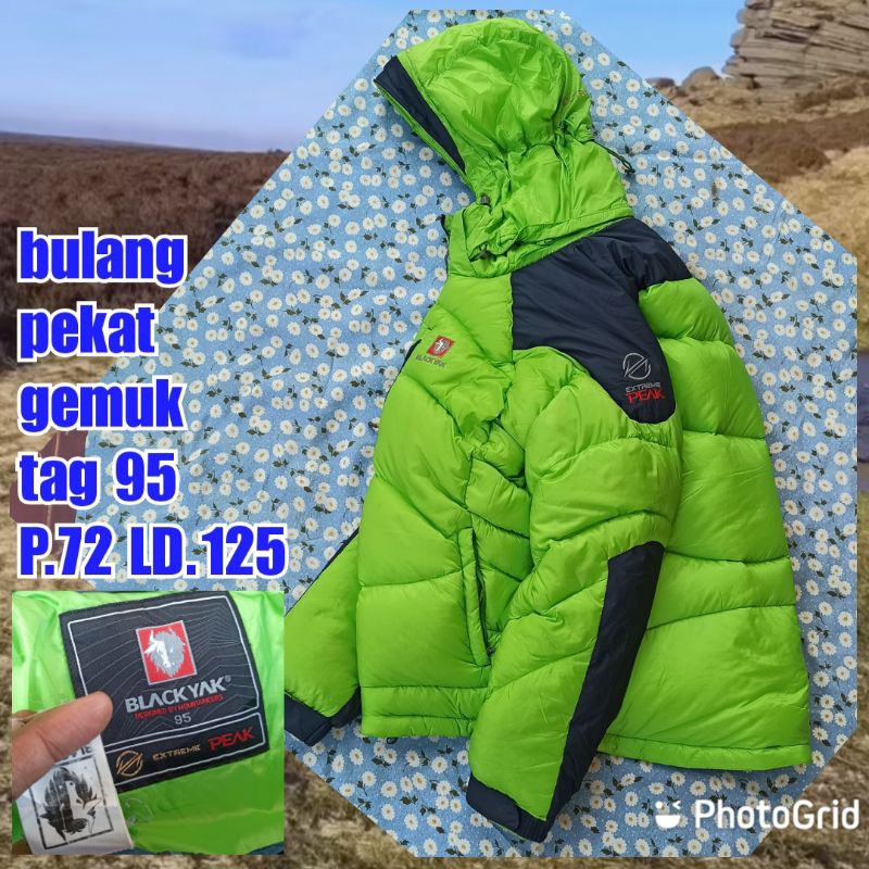 Jual jaket gunung outdoor puffer gelembung tebal Bulang bulu angsa ...