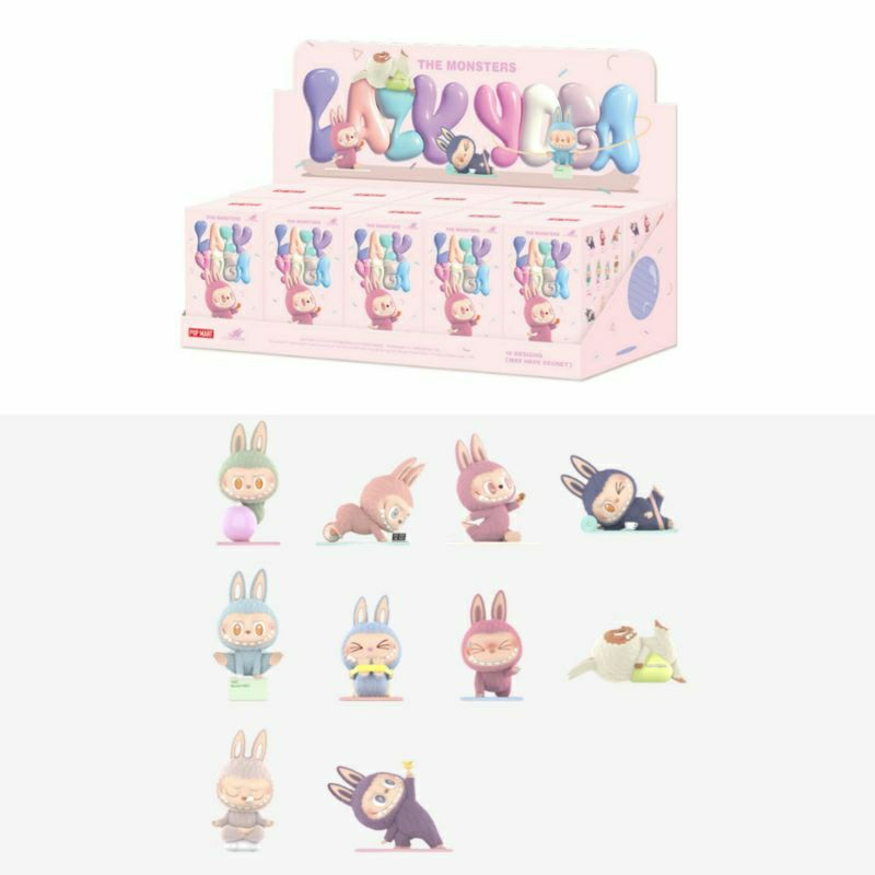 Jual (PO) OFFICIAL POP MART KOREA | LABUBU Lazy Yoga Series | Shopee ...