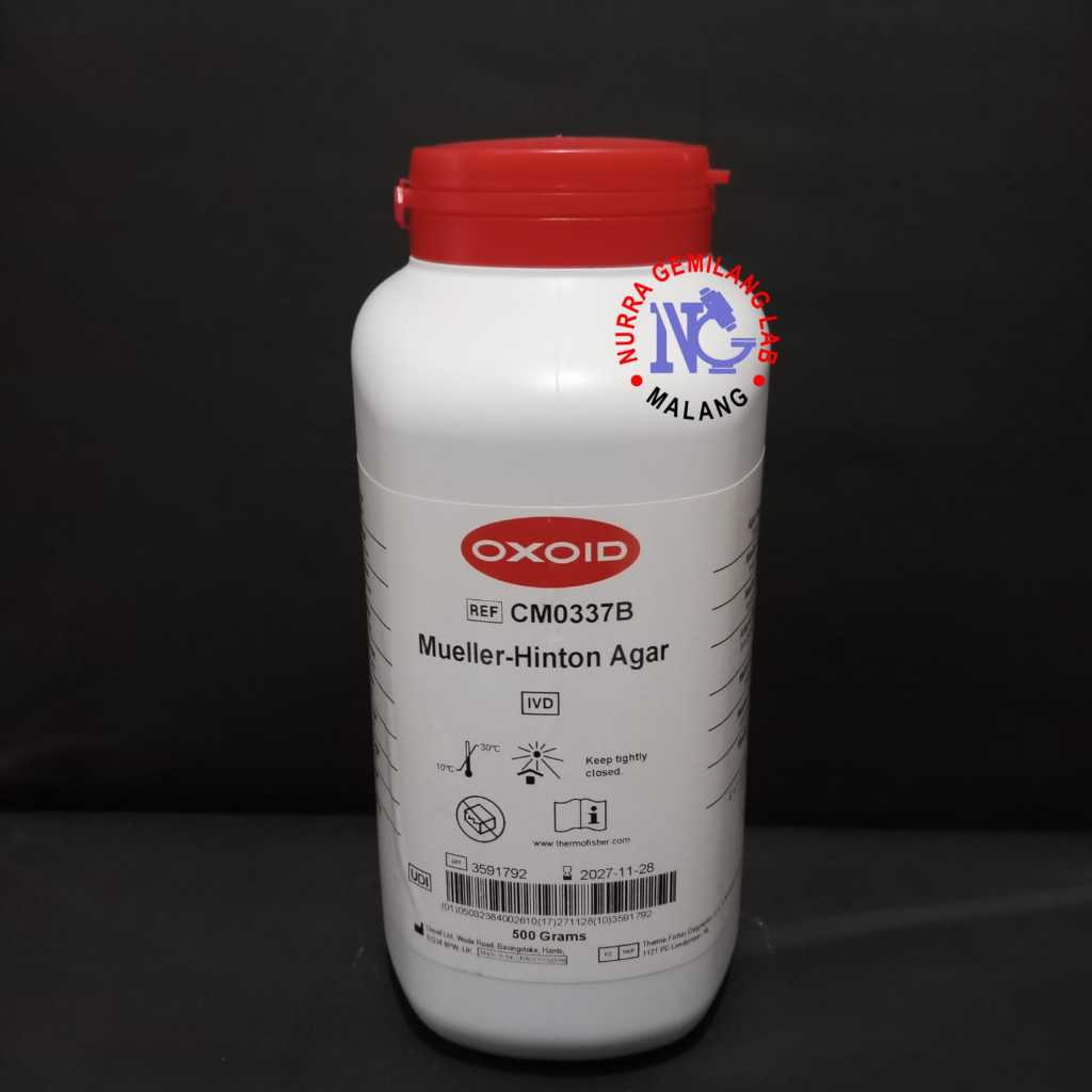 Jual Mueller Hinton Agar OXOID CM0337B ECER 5 gram Shopee Indonesia