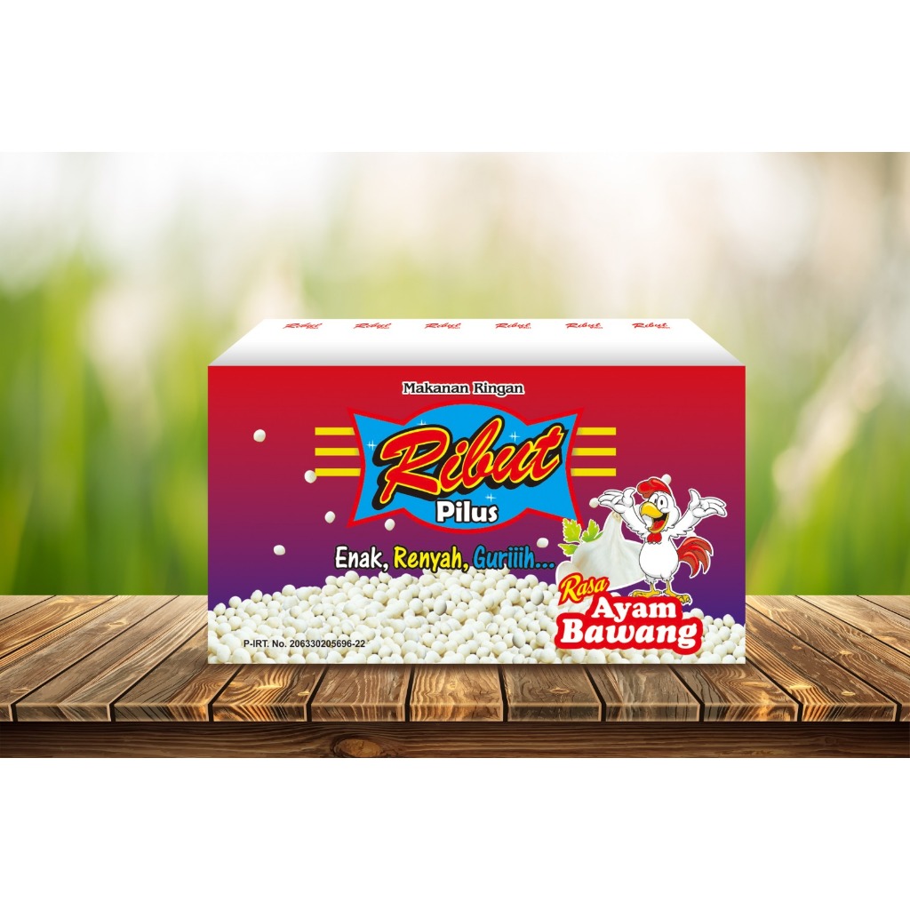 Jual Pilus Ayam Bawang - Pilus Ribut Rasa Ayam Bawang Kemasan Dus isi ...