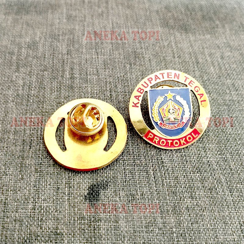 Jual Pin Protokol Daerah Bros Pin Protokol Kabupaten Tegal Pin Humas ...