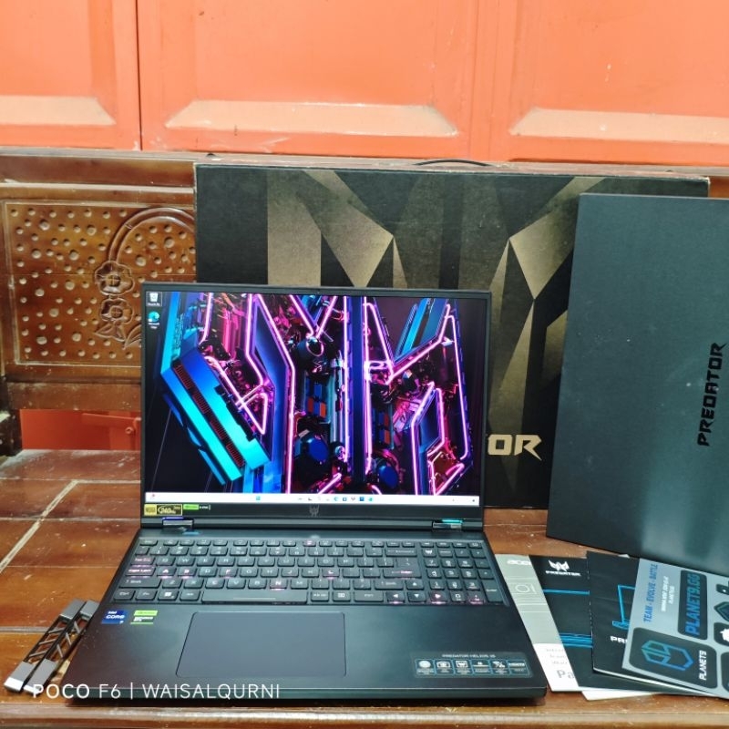 Jual Acer Predator Helios 16 2023 i9 13900HX RTX 4070 laptop gaming ...