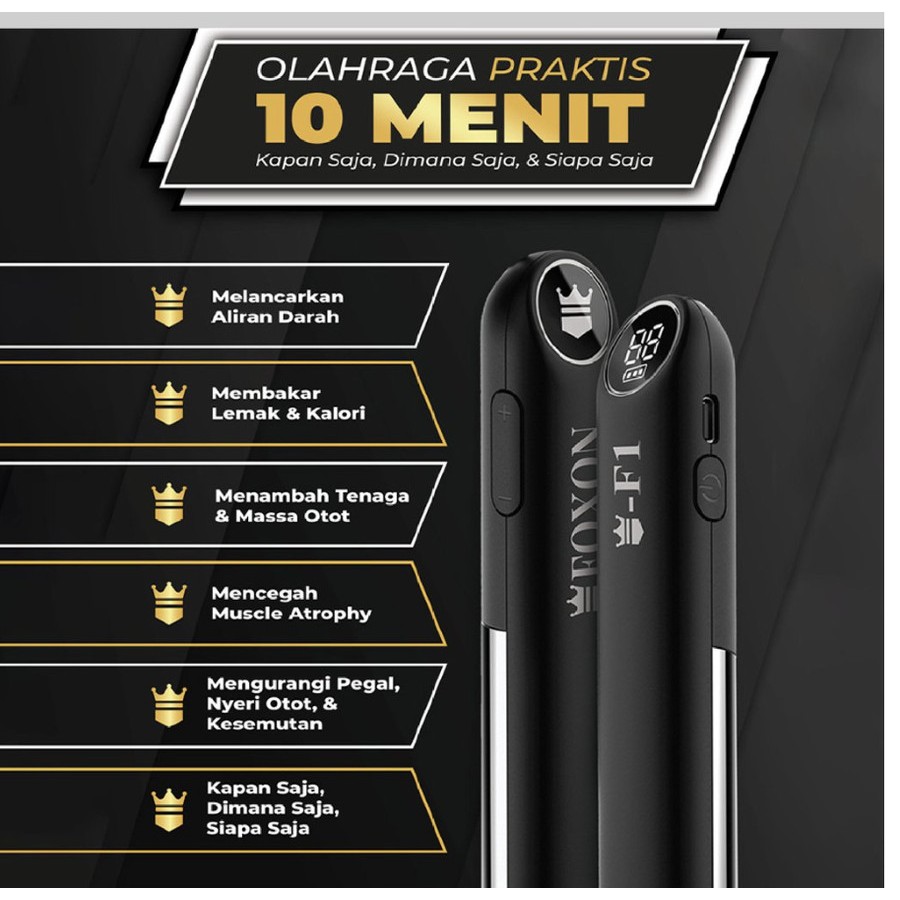 Jual FOXON F1 - ELECTRICAL MUSCLE STIMULATION | Shopee Indonesia