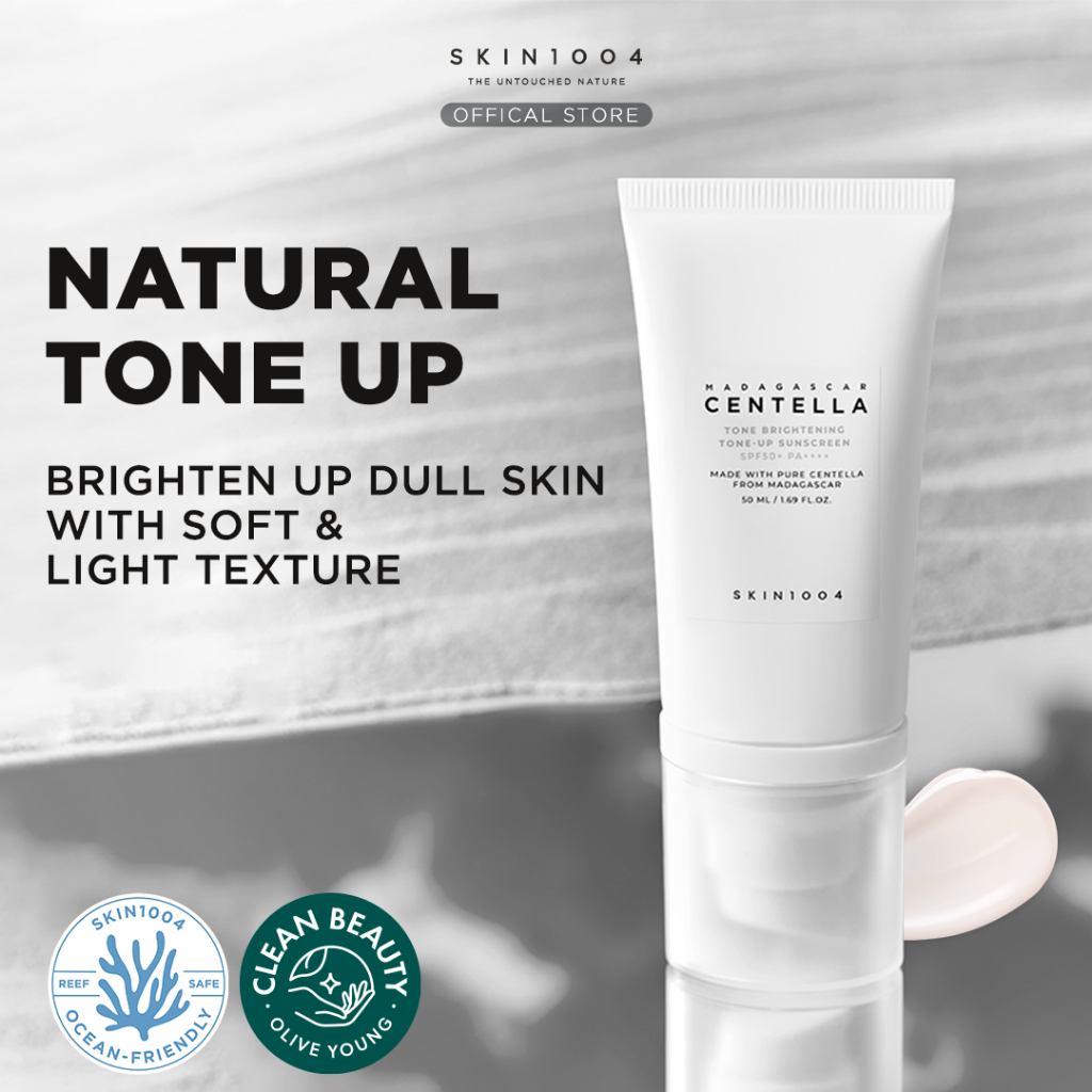 Jual SKIN1004 Madagascar Centella Tone Brightening Tone Up Sunscreen 