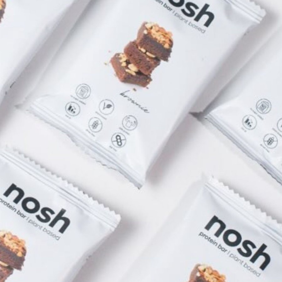 Jual NOSH Brownie | PLANT-BASED PROTEIN BAR 40gr | Shopee Indonesia