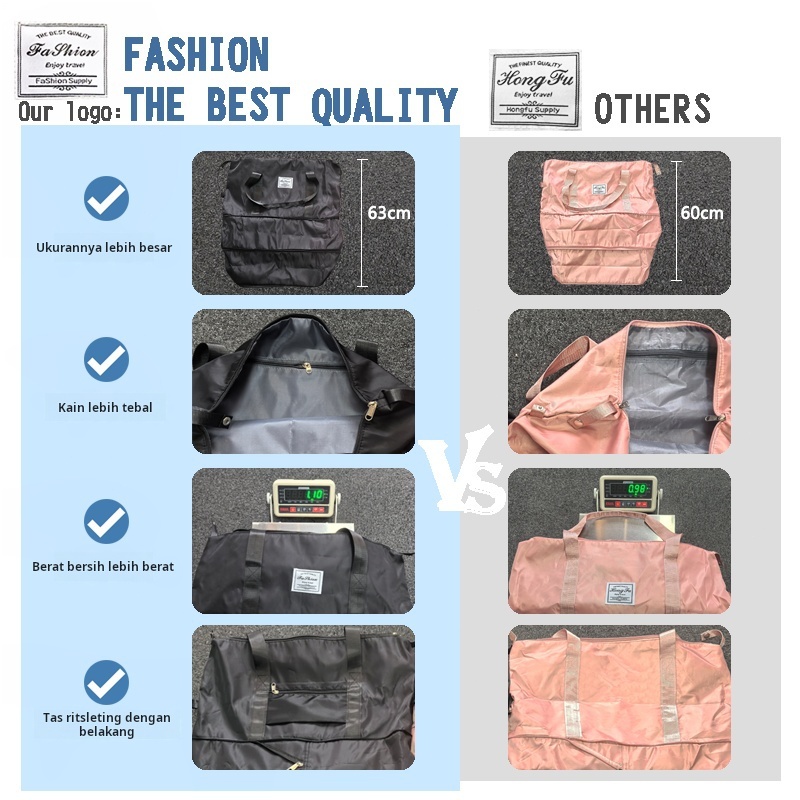 Jual Tas travel roda/Tas travelling/Travel bagpack/ Multifungsi/Tas ...