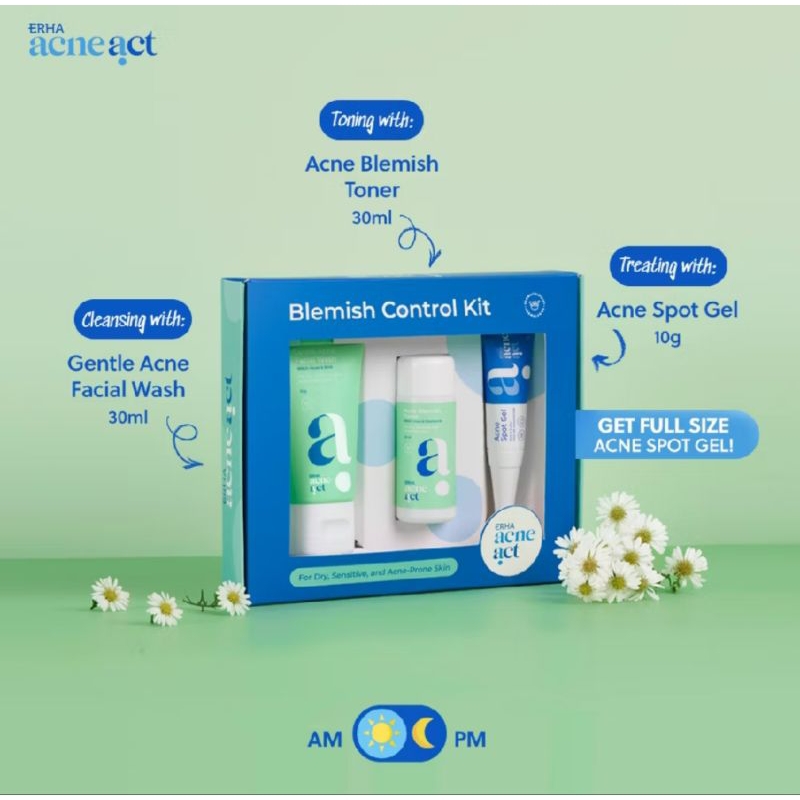 Jual Acneact Blemish Control Kit | Shopee Indonesia