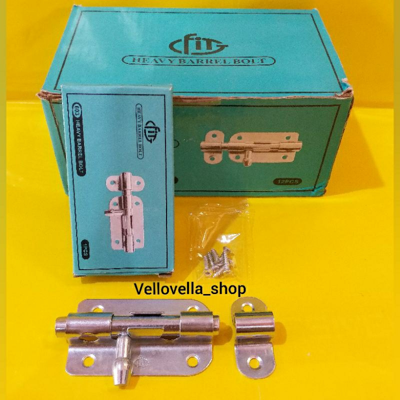 Jual 3 INCH Grendel Gembok GTK grendel slot gembok grendel overval fit ...