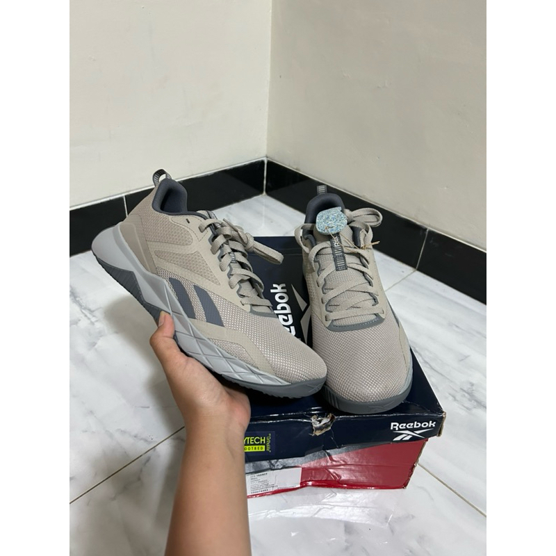 Jual Sepatu reebok men coklat sale 70% ukuran 39 insole 25cm (NFX ...