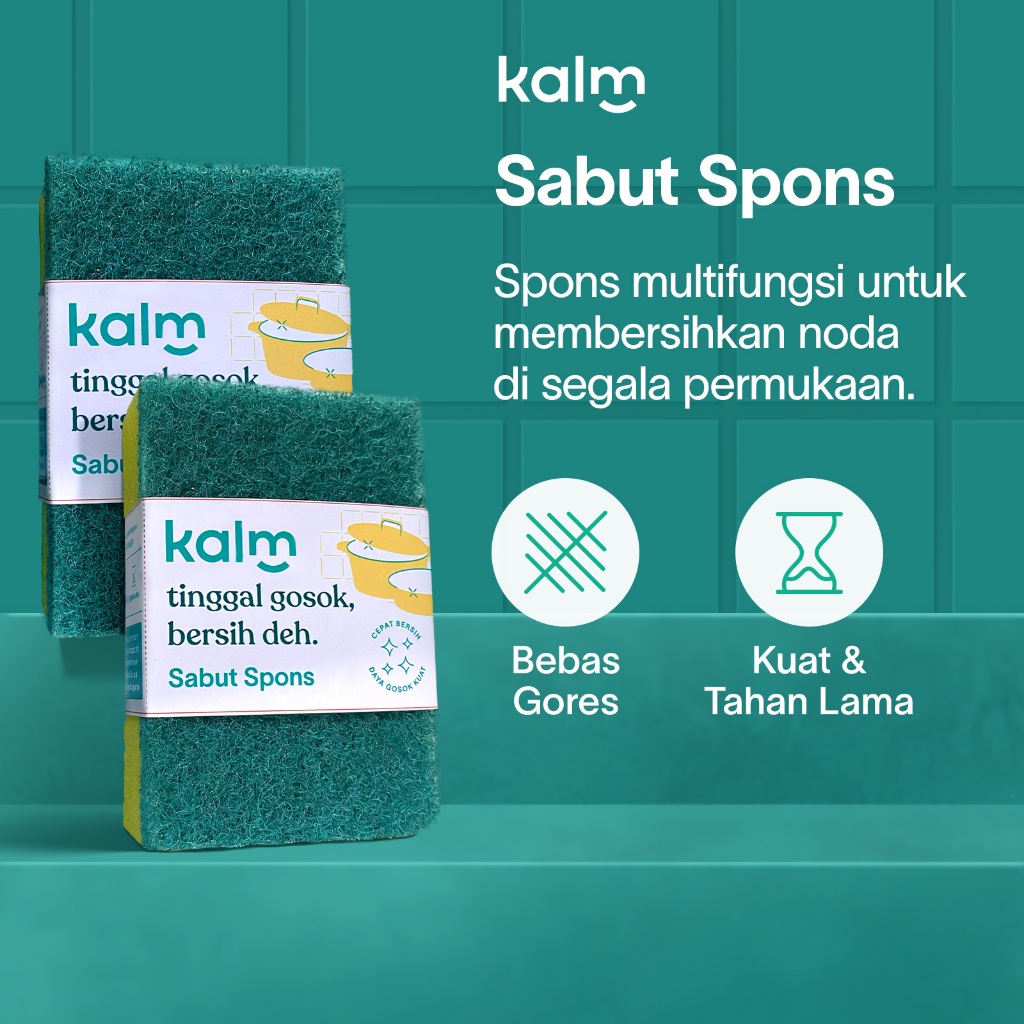 Jual Sabut Sponge Cuci Piring Durable Cleaning Sponge Spon Busa Cuci ...