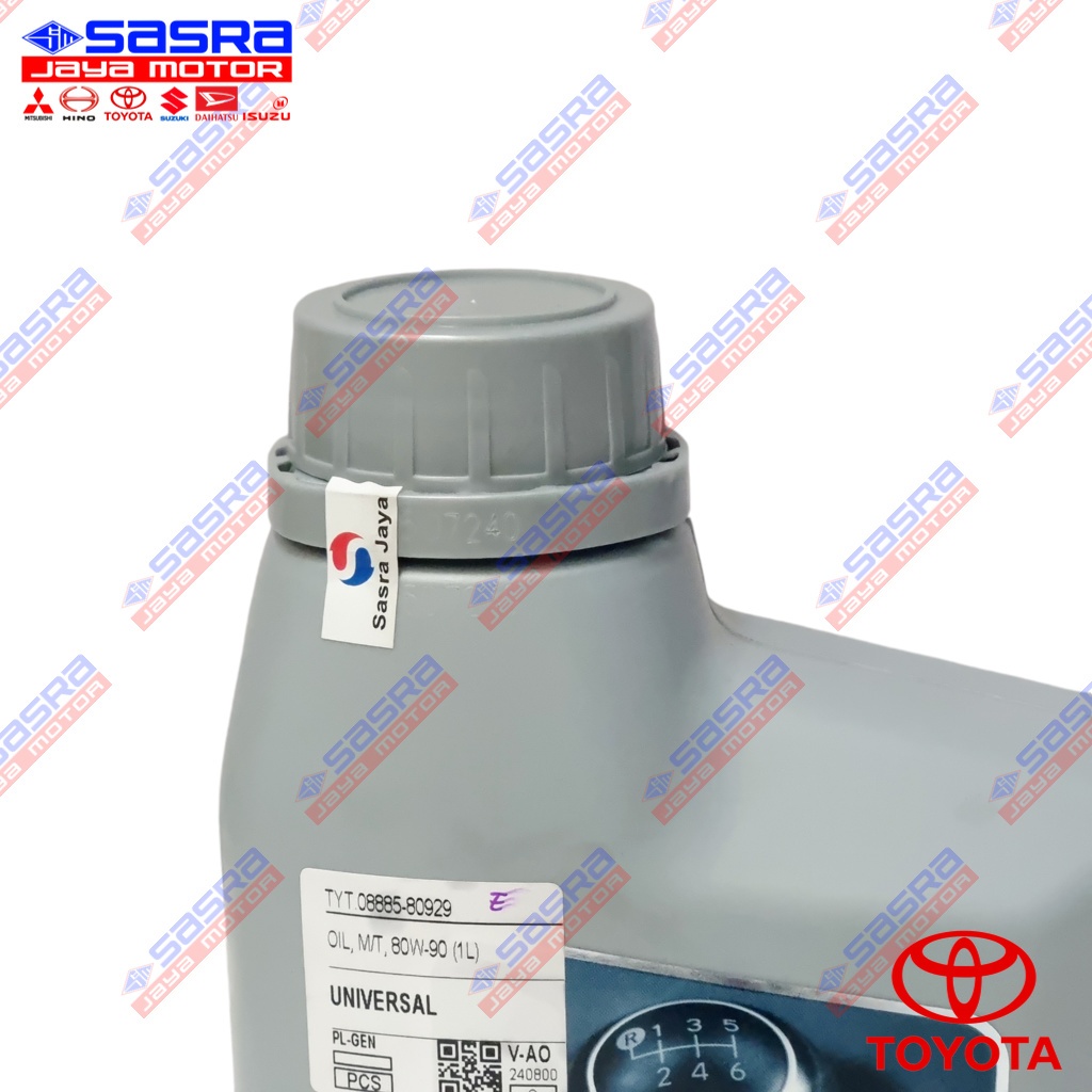 Jual Oli Transmisi Manual 80W-90 ORI TMO 1 Liter TOYOTA MOTOR OIL ...
