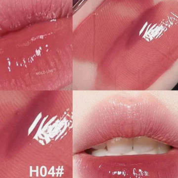 READY Hold Live Flower Lip Gloss Mirror Light Lip Tint Tidak Lengket Tahan Lama HL676