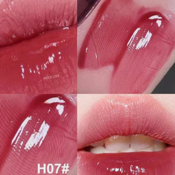 READY Hold Live Flower Lip Gloss Mirror Light Lip Tint Tidak Lengket Tahan Lama HL676