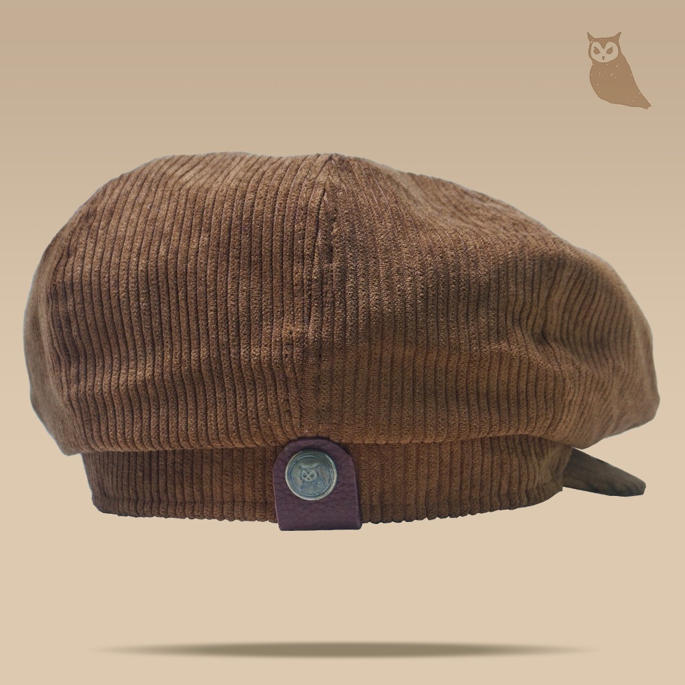 CORDUROY NEWSBOY CAP XL ブラウン CORDUROY NEWSBOY CAP XL ブラウン Corduroy Newsboy Cap Brown
