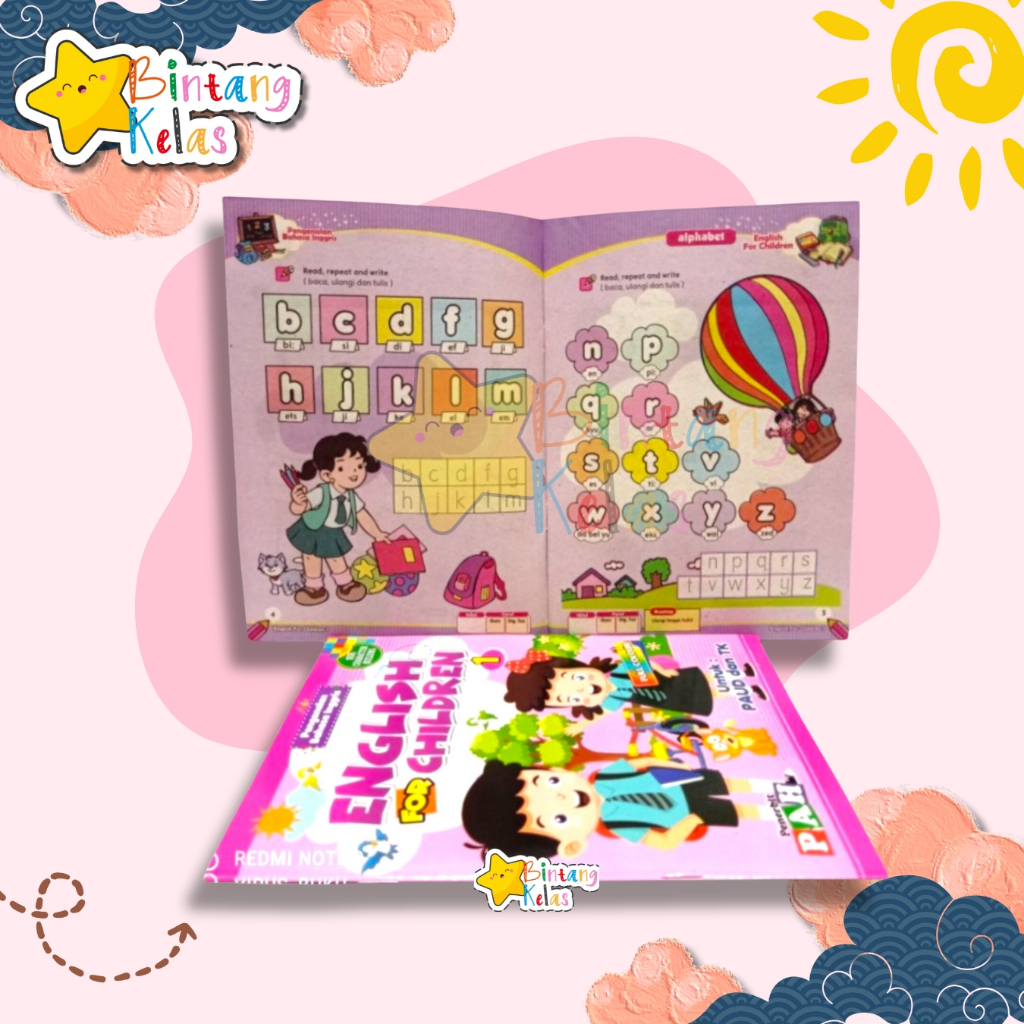 Jual ENGLISH FOR CHILDREN : Buku Pengenalan Belajar Bahasa Inggris ...