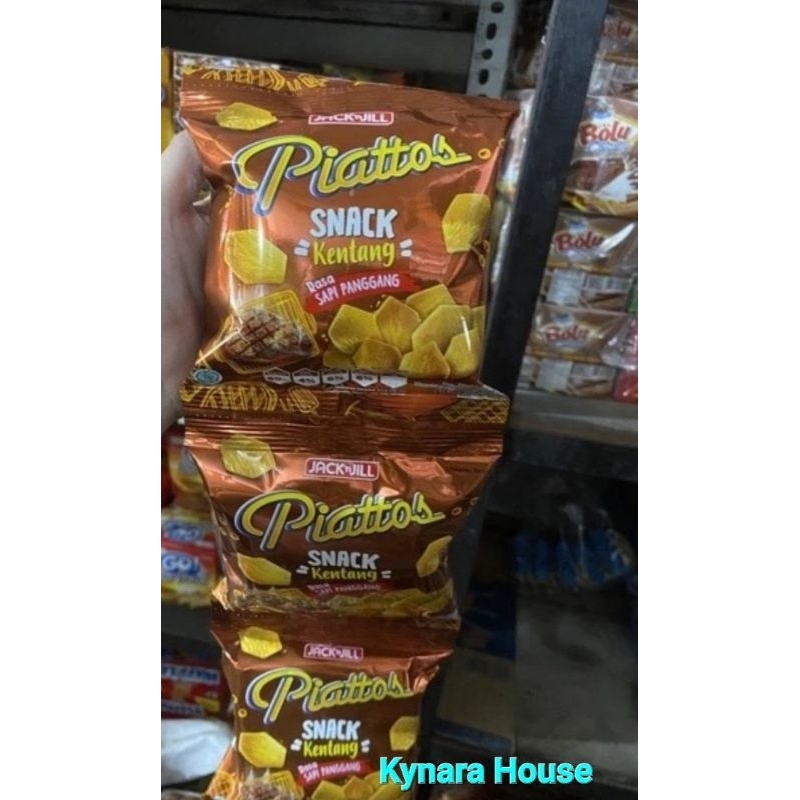 Jual Piattos Snack Kentang 60x13gr (1 Dus isi 6 Renceng) | Shopee Indonesia