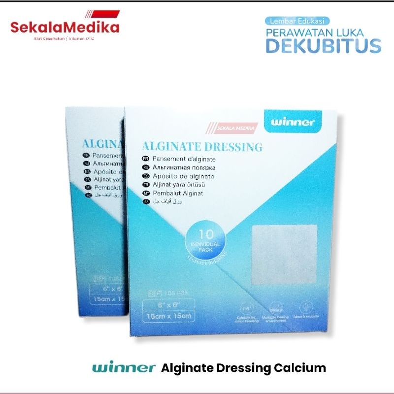 Jual Winner Alginate Wound Dressing 15 x 15 Cm / Pcs | Shopee Indonesia