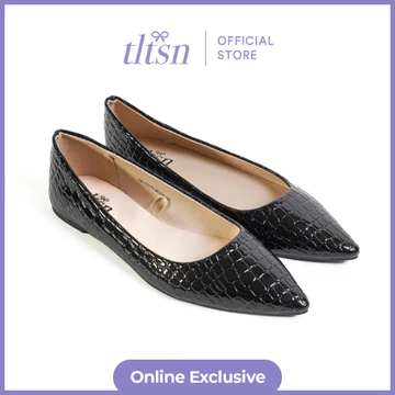 The Little Things She Needs MOANA Online Exclusive Flatshoes Sepatu Wanita Black