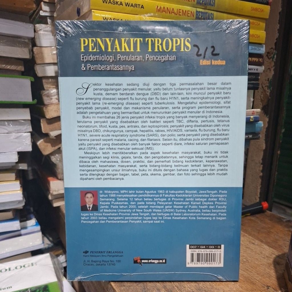 Jual Buku Penyakit tropis epidemiologi penularan pencegahan ...