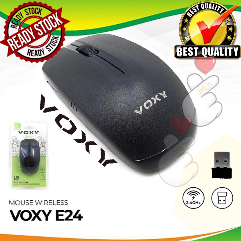 Jual Mouse Wireless Voxy E24 2.4GHZ | Shopee Indonesia