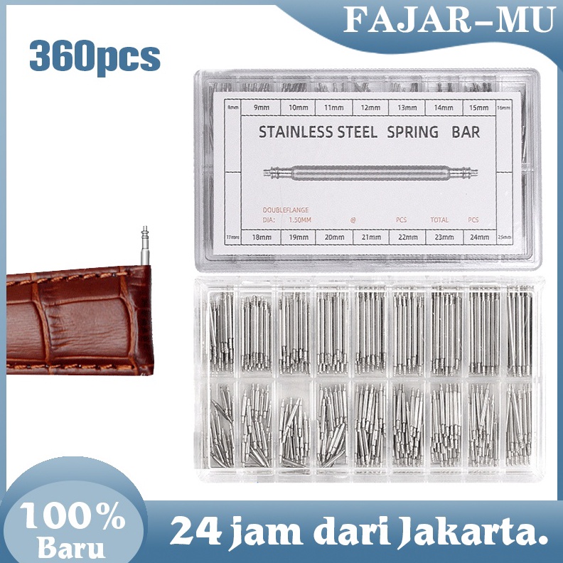 Jual KODE X45A 36 Pcs Pengait Tali Penghubung Pengikat Tali Jam Spring ...