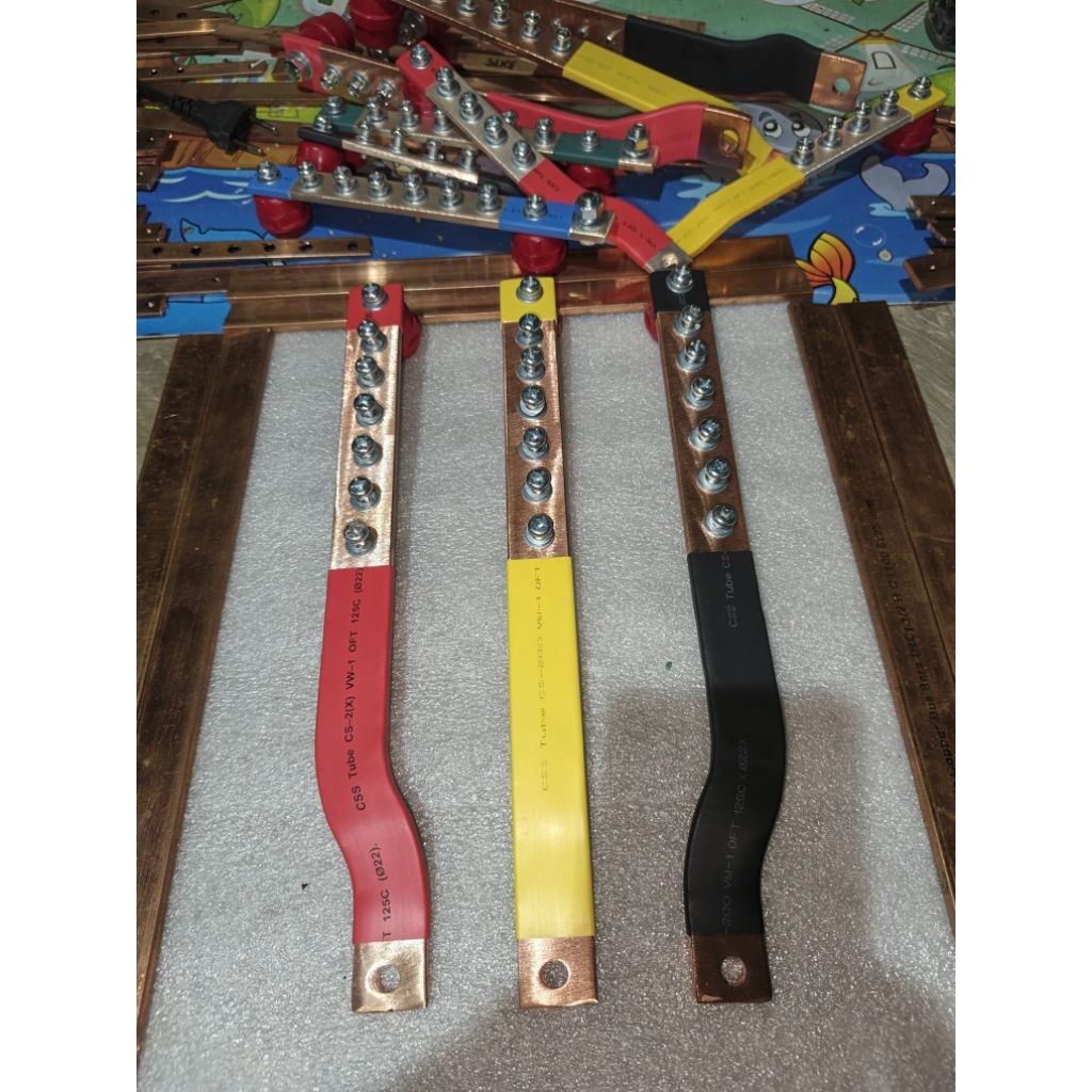 Jual BUSBAR 5×25 RST PANJANG 30 CM UNTUK MCCB 250A | Shopee Indonesia