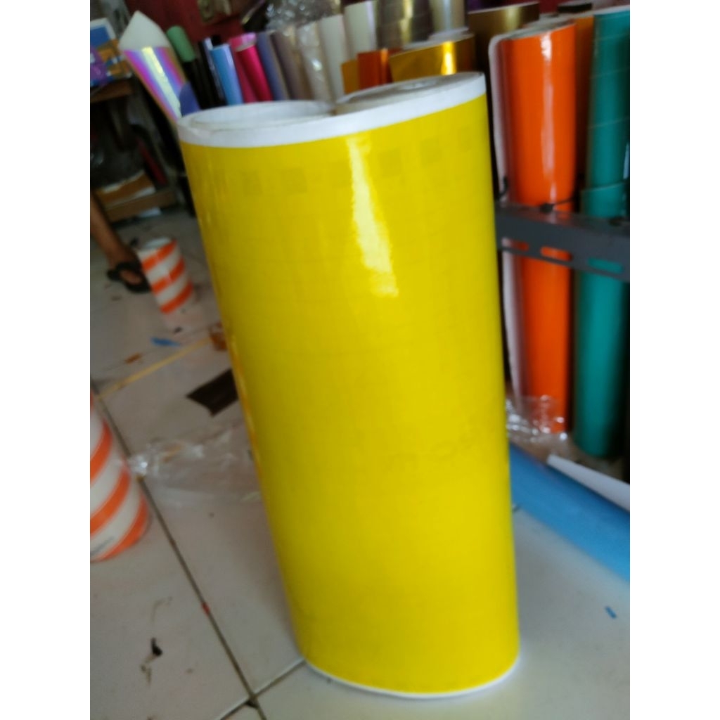 Jual stiker scotlet kuning transparan.motor mobil reteng | Shopee Indonesia