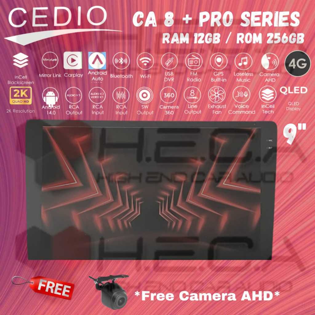 Jual CEDIO CA 8+ Pro Series RAM 12/256 GB Qled 9