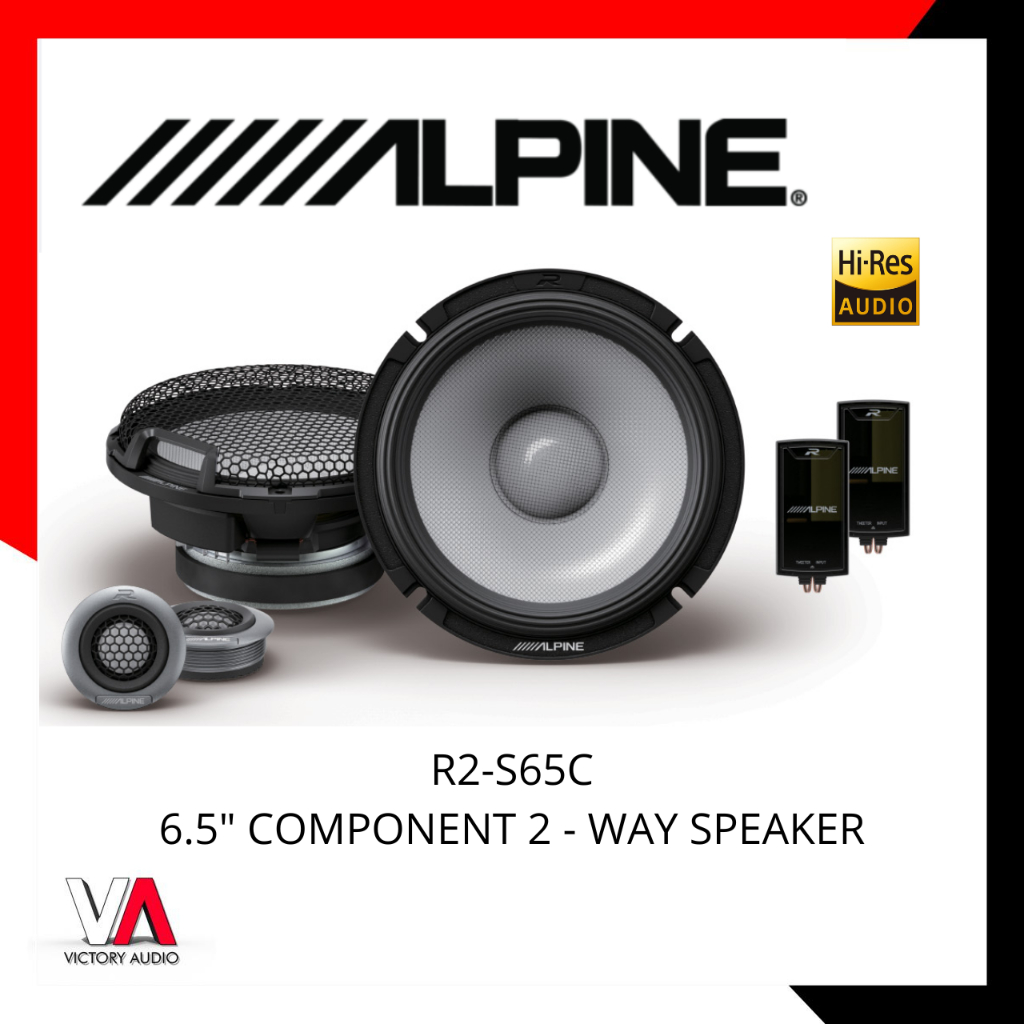Jual Alpine R2-S65C Next-Generation R-Series 6.5