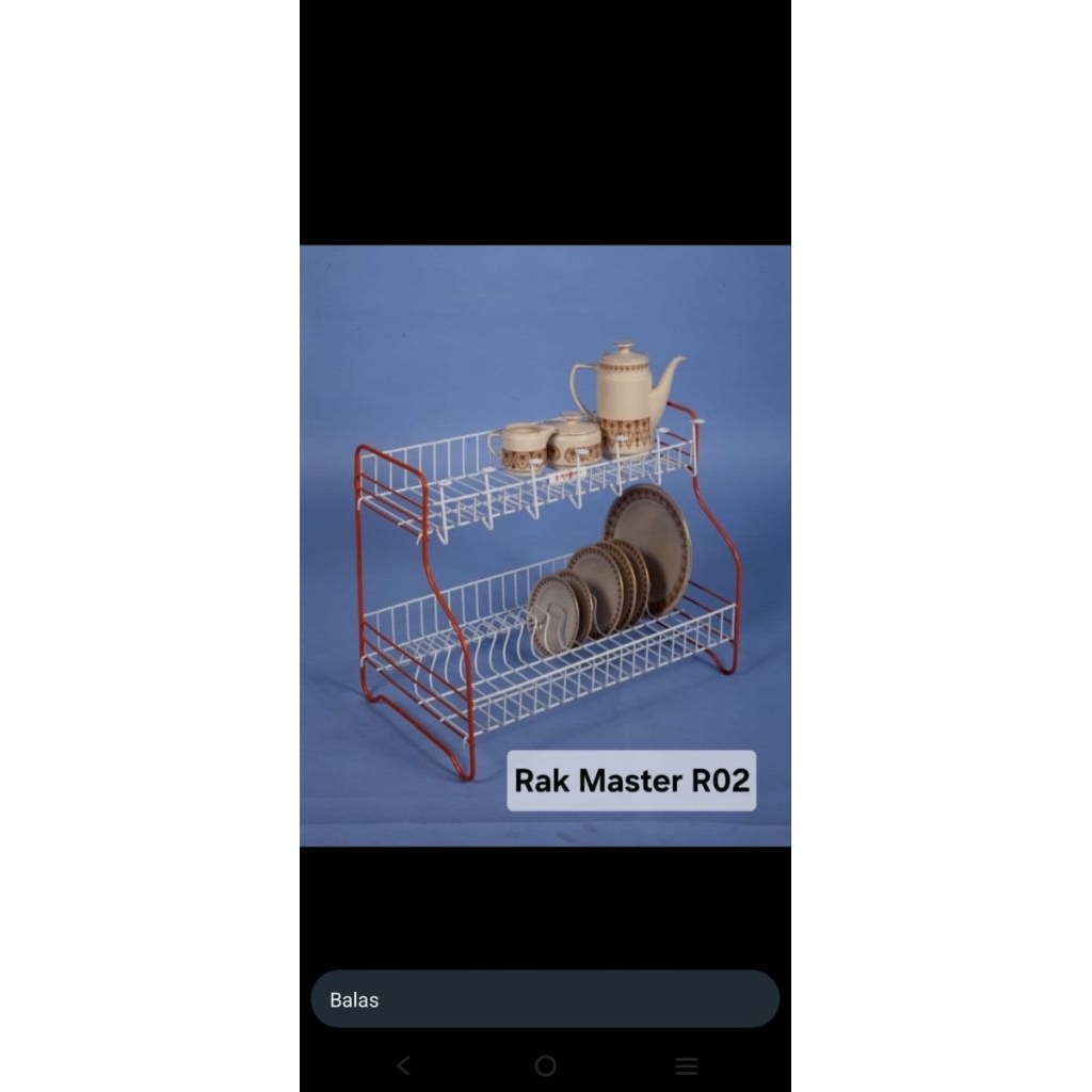 Jual Rak Piring / Rak Susun / Rak Serbaguna MASTER 
