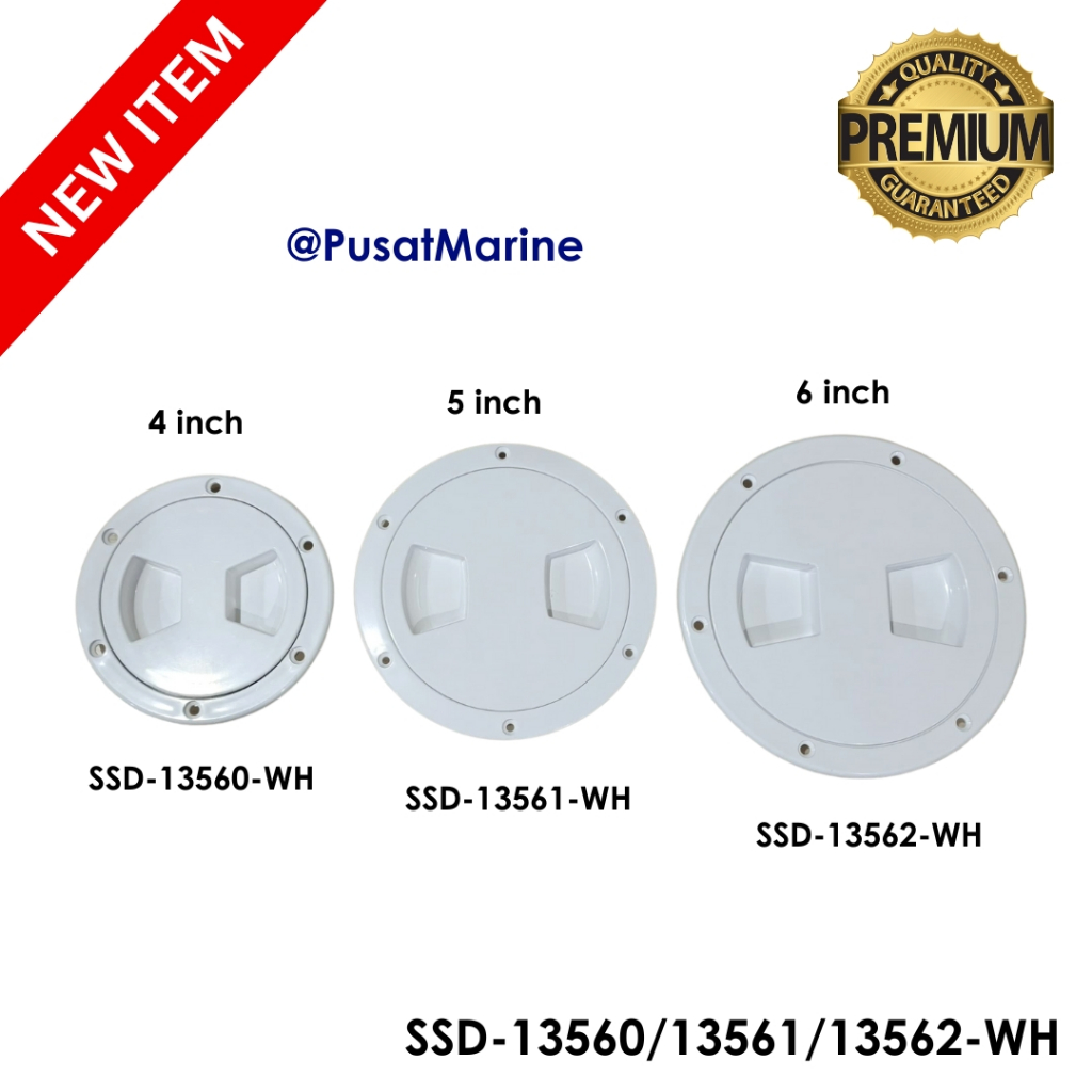 Jual Waterproof Inspection Plates UV Stabilized Plastic / Deck plate 4 ...
