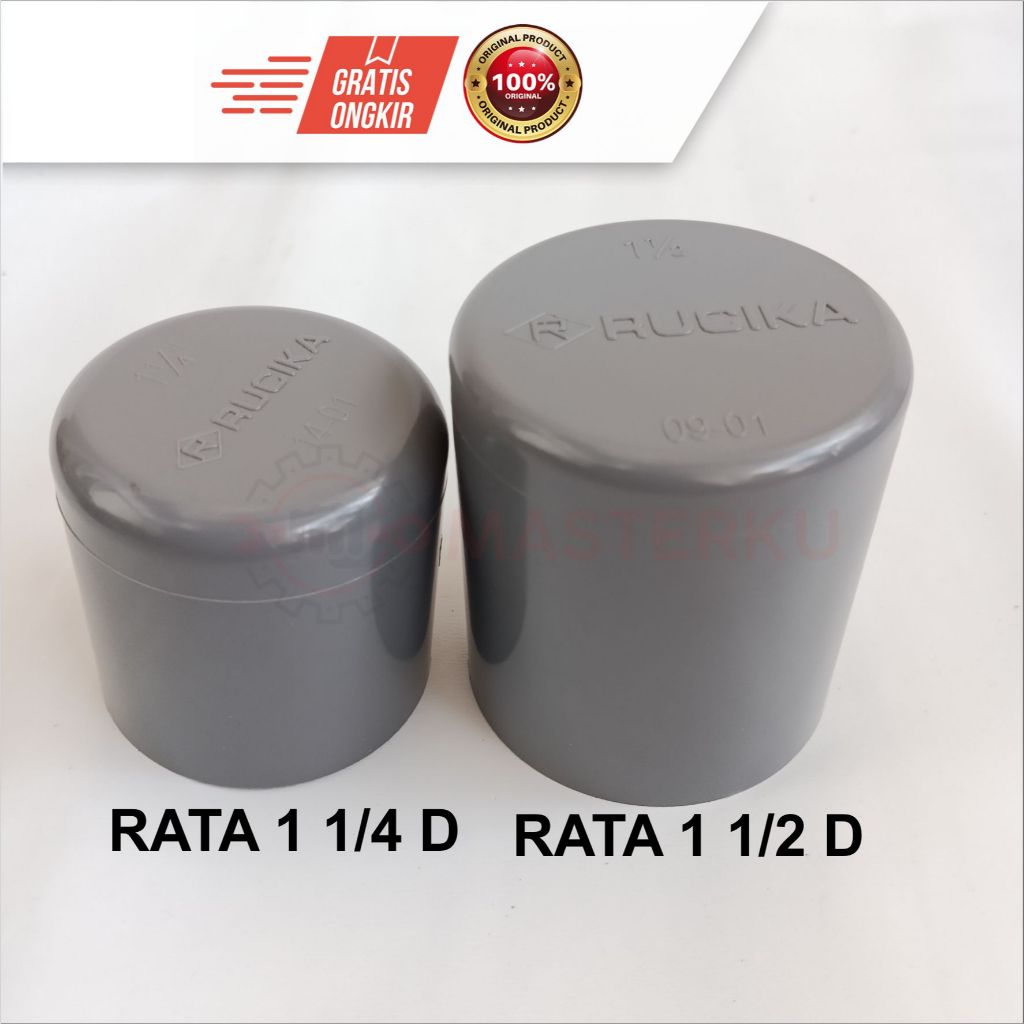 Jual SAMBUNGAN PIPA DOP AW /CAP RATA/ DOP RATA /TUTUP PIPA KELAS AW/END ...
