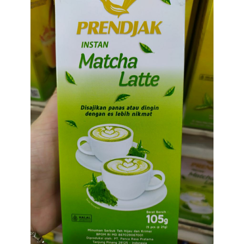 Jual Teh Prendjak Rasa Matcha Latte 5's (09/2027) | Shopee Indonesia