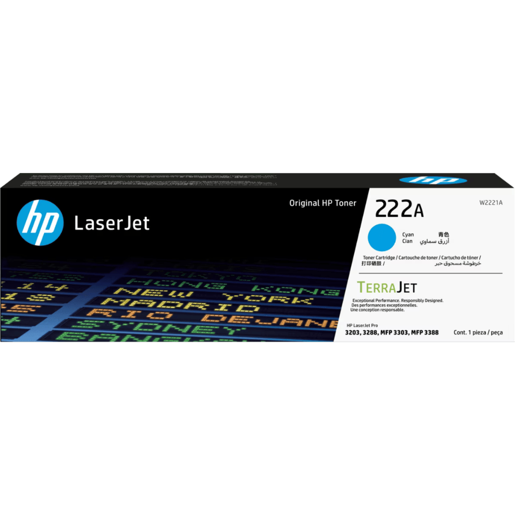 Tinta Printer HP 222A LaserJet Toner Cartridge Cyan Original Warna Colour Cartridge Asli Ori Promo Murah Gratis Ongkir Official (2)