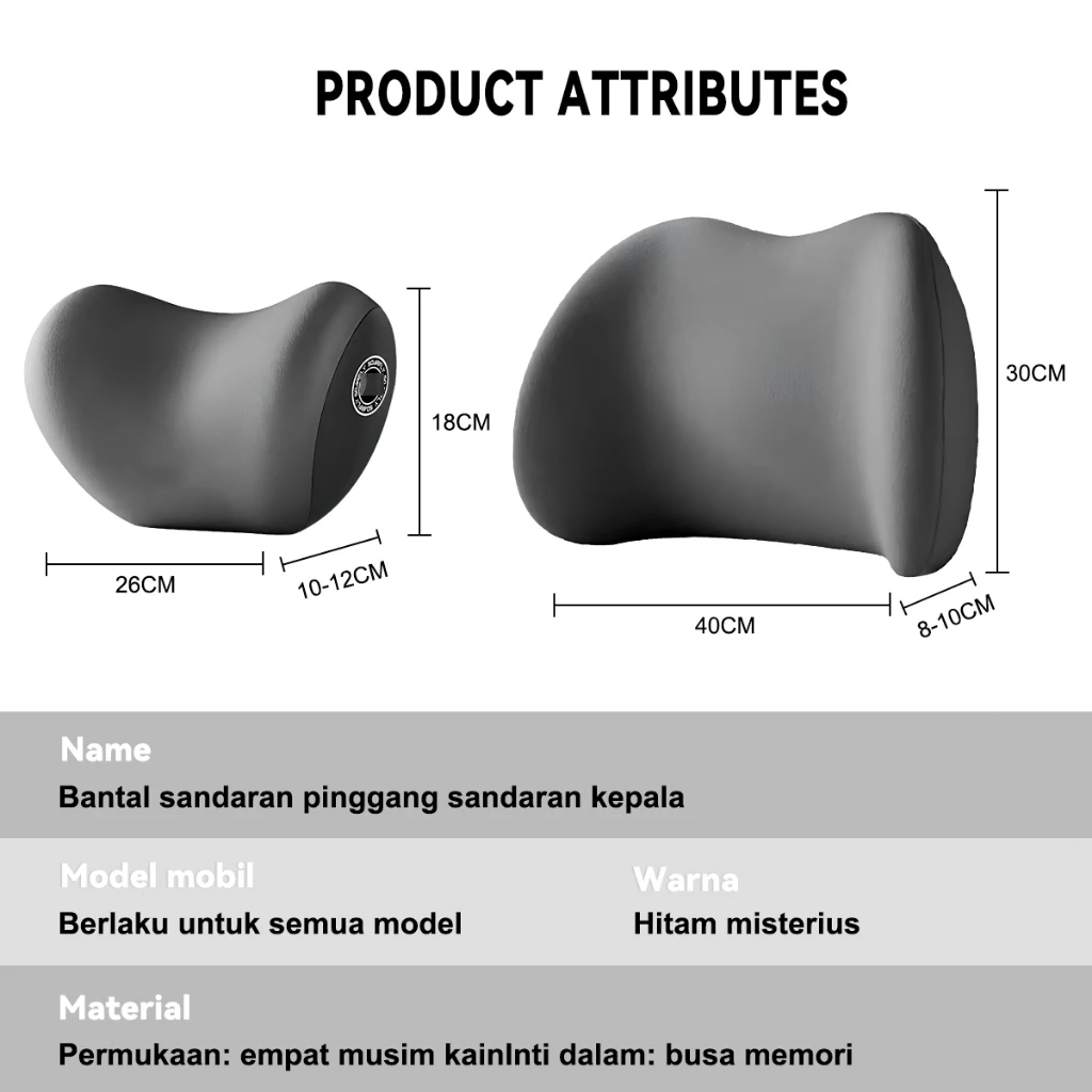 Bantal Sandaran Mobil