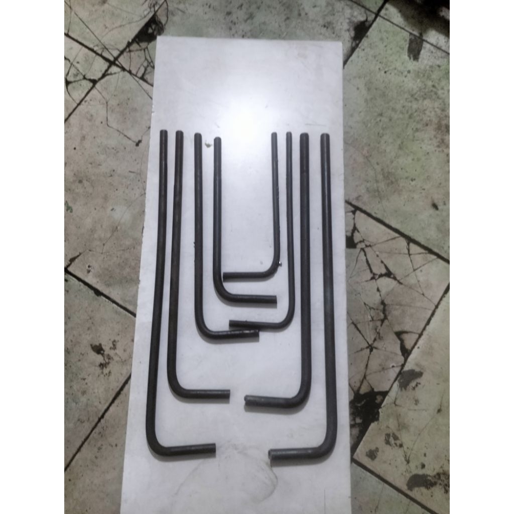 Jual Baut angkur 19mm (3/4) x50cm x 10cm +mur 2 dan ring 1| cocok untuk ...