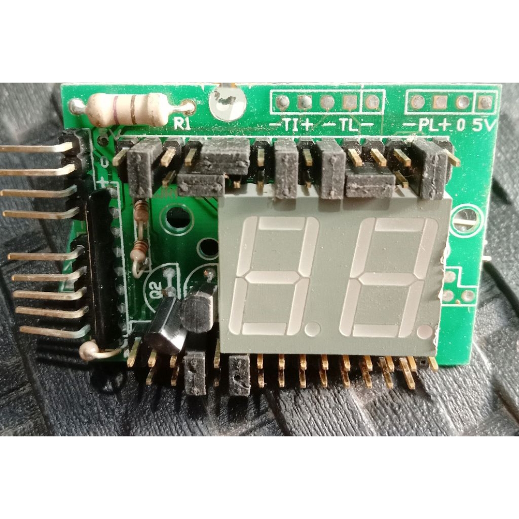 Jual Modul Seven Segment 2digit LED 5V -sesuai foto | Shopee Indonesia
