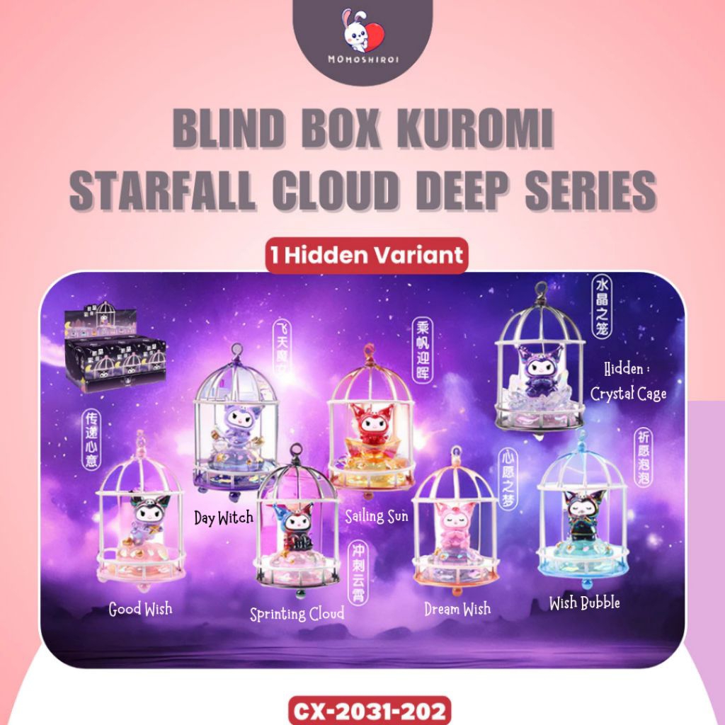 Jual CX-2031-202 (NEW) Action Figure kuromi Starfall Cloud Deep series ...