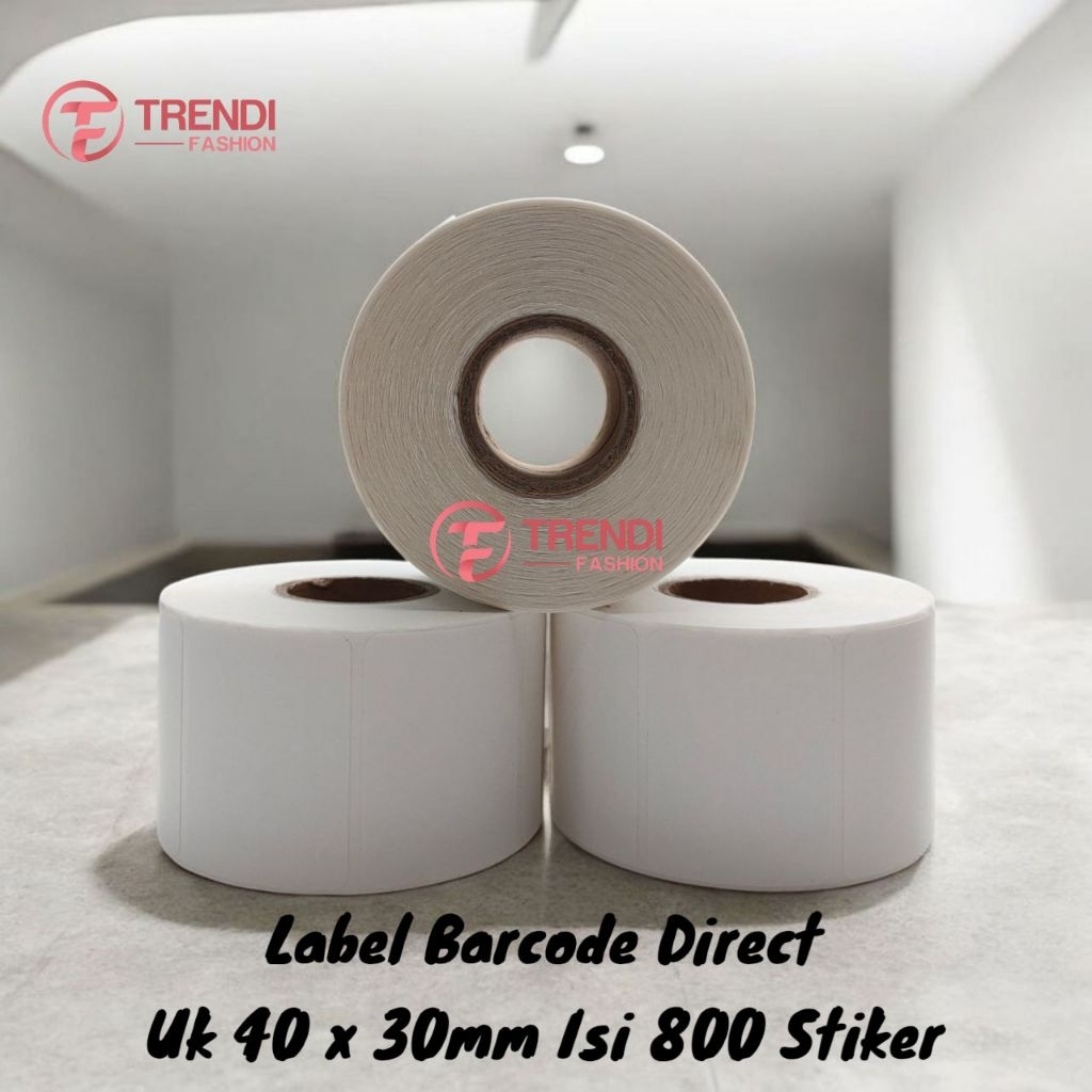 Jual Kertas Label Direct Thermal Mixue Kopi Uk 40 x 30mm Isi 800pcs ...